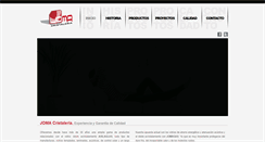 Desktop Screenshot of cristaleriajoma.com